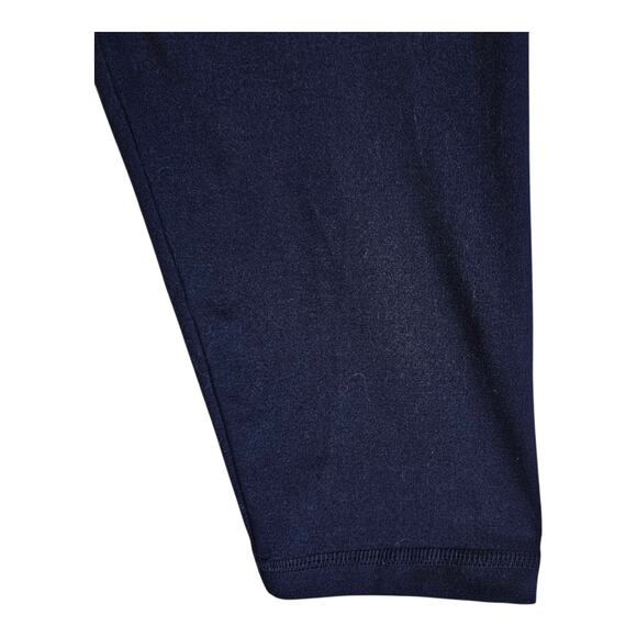 T by TALBOTS Women XL Athletic Jacket Full Zip Navy Yellow UPF50 Activewear 44" - Picture 6 of 9